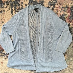 Lightweight summer cardigan 3/4 sleeve size L